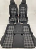 Interieur VW Golf 7 GTD Stof Zwart/Grijs