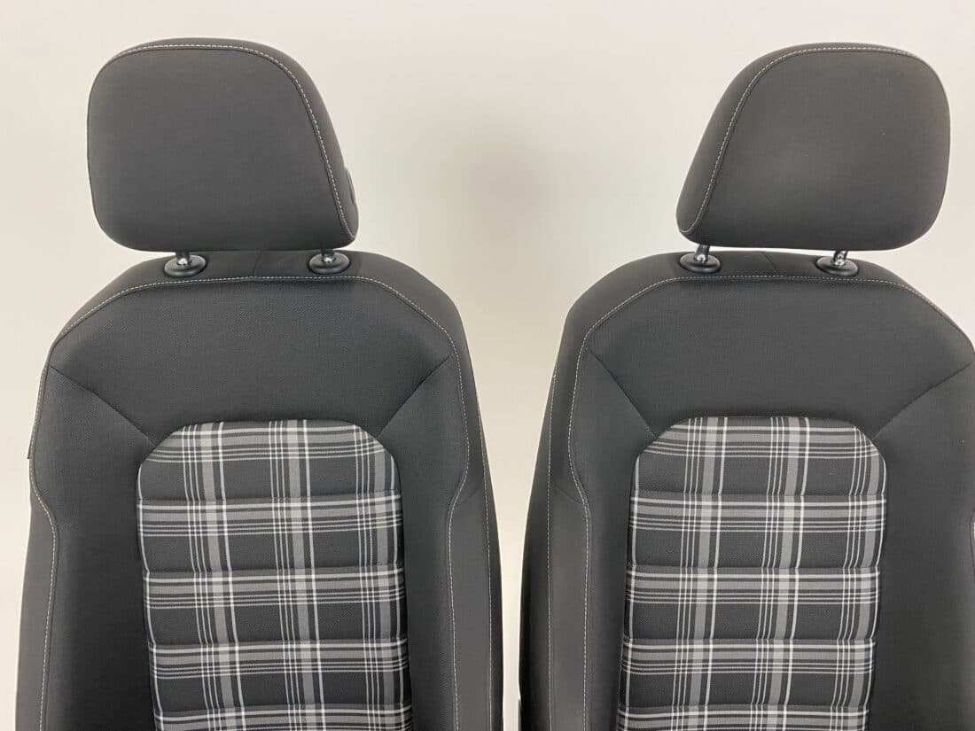 Interieur Vw Golf 7 Gtd Stof Zwart Grijs Interieur Vw Golf 7 Gtd Stof Zwart Grijs