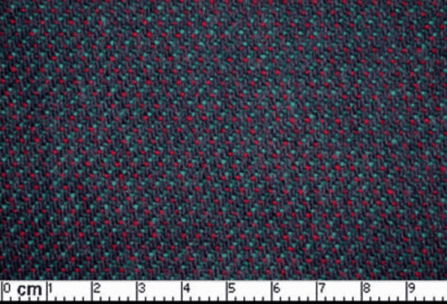 Renault Express Upholstery Blue Green