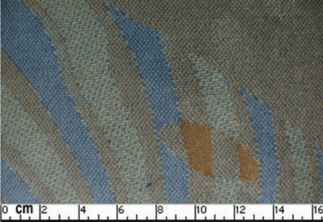 Nissan Primastar Luxus Polsterung Gelb Grün Blau