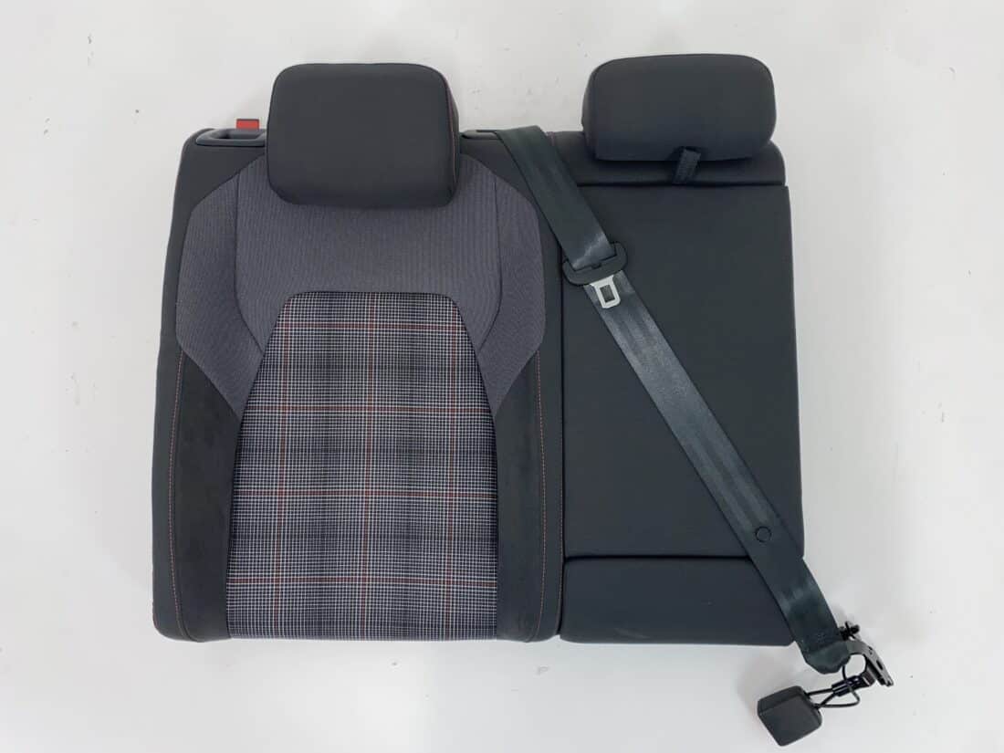 Interieur Vw Golf 8 Gti Alcantara Stof Grijs Geruit Rood Wit Grijs Interieur Vw Golf 8 Gti Alcantara Stof Grijs Geruit Rood Wit Grijs