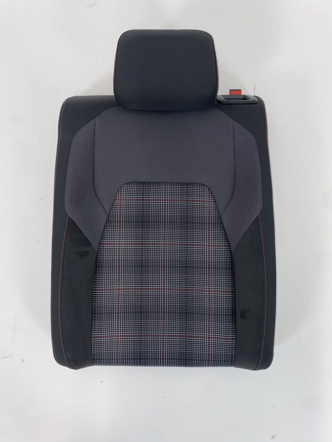Interieur Vw Golf 8 Gti Alcantara Stof Grijs Geruit Rood Wit Grijs Interieur Vw Golf 8 Gti Alcantara Stof Grijs Geruit Rood Wit Grijs