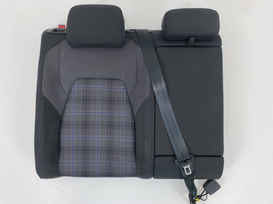 Interieur Vw Golf 8 Gte Stof Alcantara Blauw Zwart Grijs Interieur Vw Golf 8 Gte Stof Alcantara Blauw Zwart Grijs