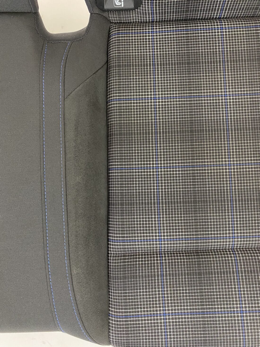 Interieur Vw Golf 8 Gte Stof Alcantara Blauw Zwart Grijs Interieur Vw Golf 8 Gte Stof Alcantara Blauw Zwart Grijs