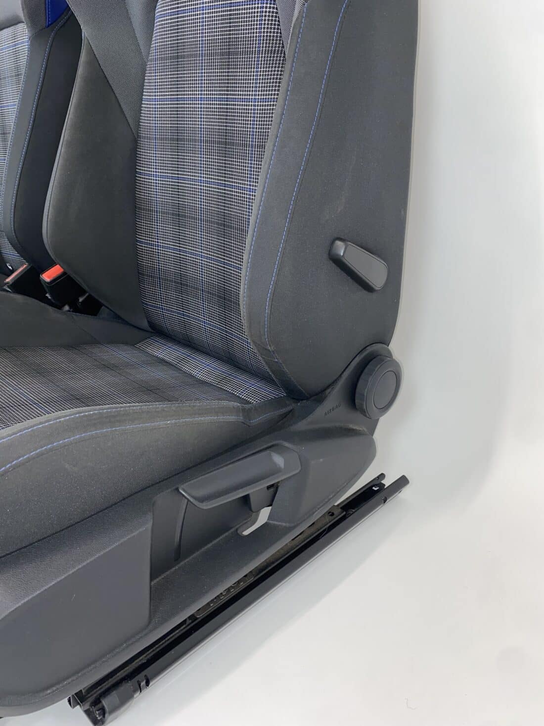 Interieur Vw Golf 8 Gte Stof Alcantara Blauw Zwart Grijs Interieur Vw Golf 8 Gte Stof Alcantara Blauw Zwart Grijs