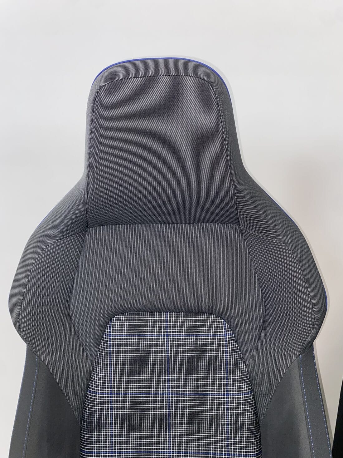 Interieur Vw Golf 8 Gte Stof Alcantara Blauw Zwart Grijs Interieur Vw Golf 8 Gte Stof Alcantara Blauw Zwart Grijs