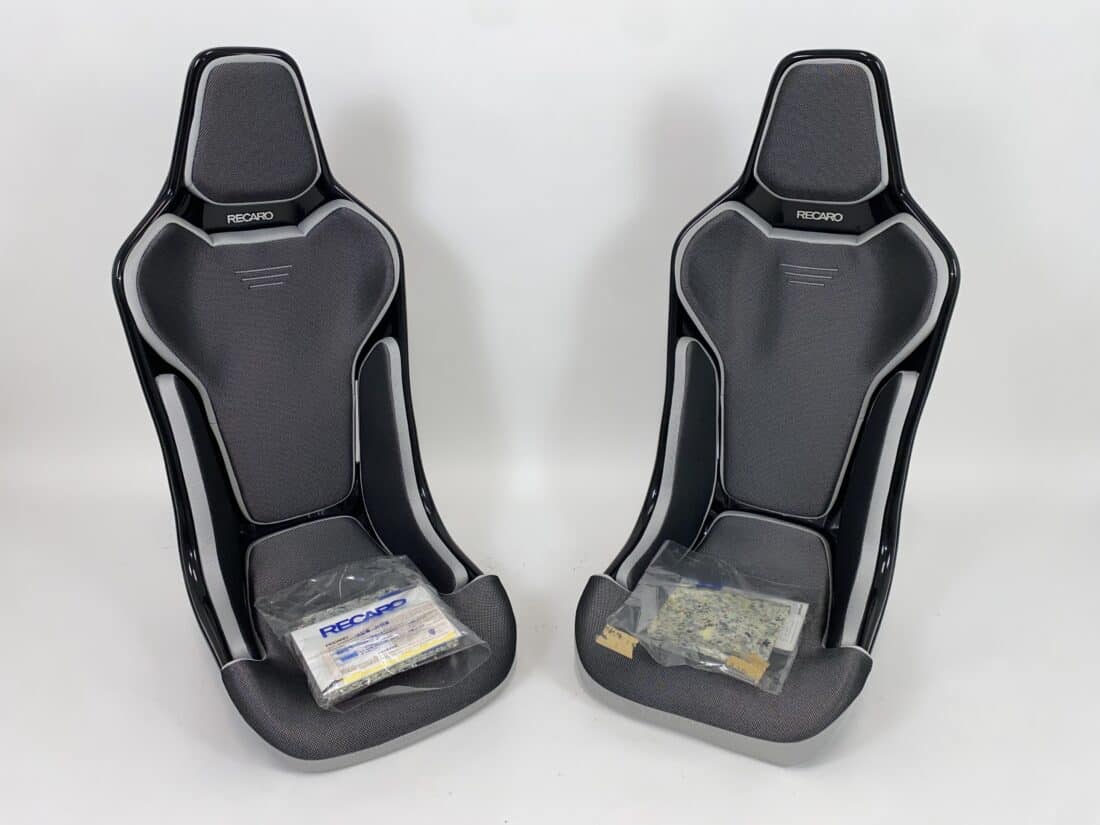 Set Nieuwe Recaro Rcs Gb Gg In Zwart Zilver Set Nieuwe Recaro Rcs Gb Gg In Zwart Zilver