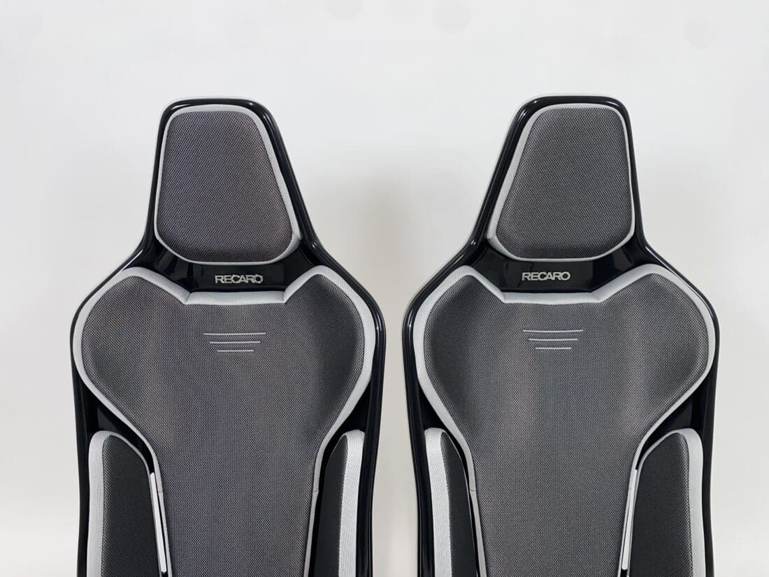 Set Nieuwe Recaro Rcs Gb Gg In Zwart Zilver Set Nieuwe Recaro Rcs Gb Gg In Zwart Zilver