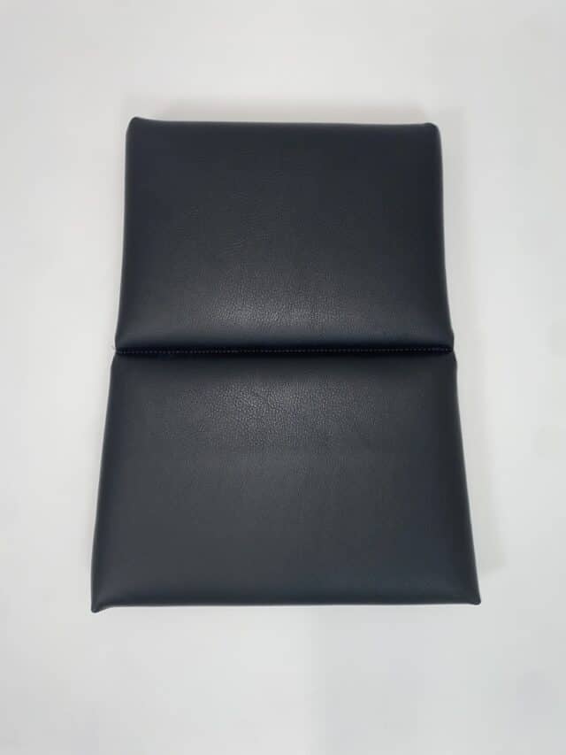 Pole Position Abe Faux Leather Black Back Cushion 5118273 B36 Et